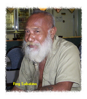 Reg Sabatino, 59, who lives on Hammond Island